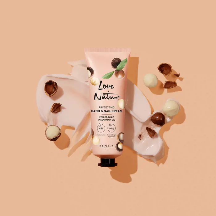 کرم دست و ناخن لاونیچر75میلLove Nature Protective Hand & Nail Cream